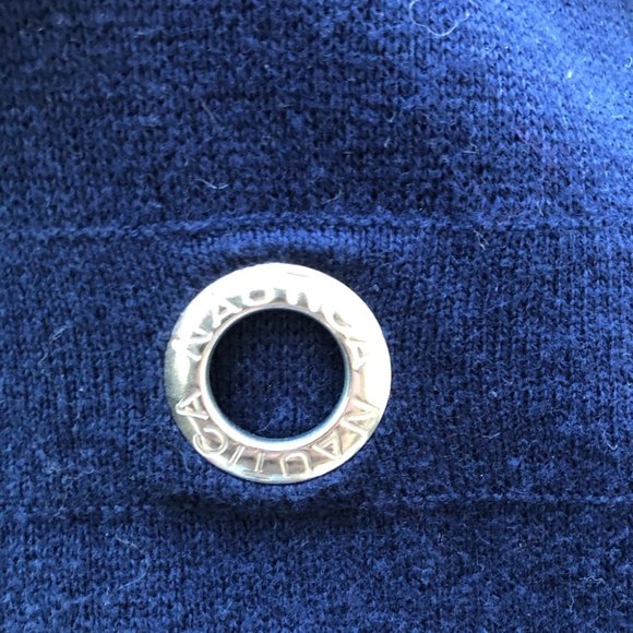 JUST IN - NAUTICA navy cardigan size Medium - Picture 8 of 8